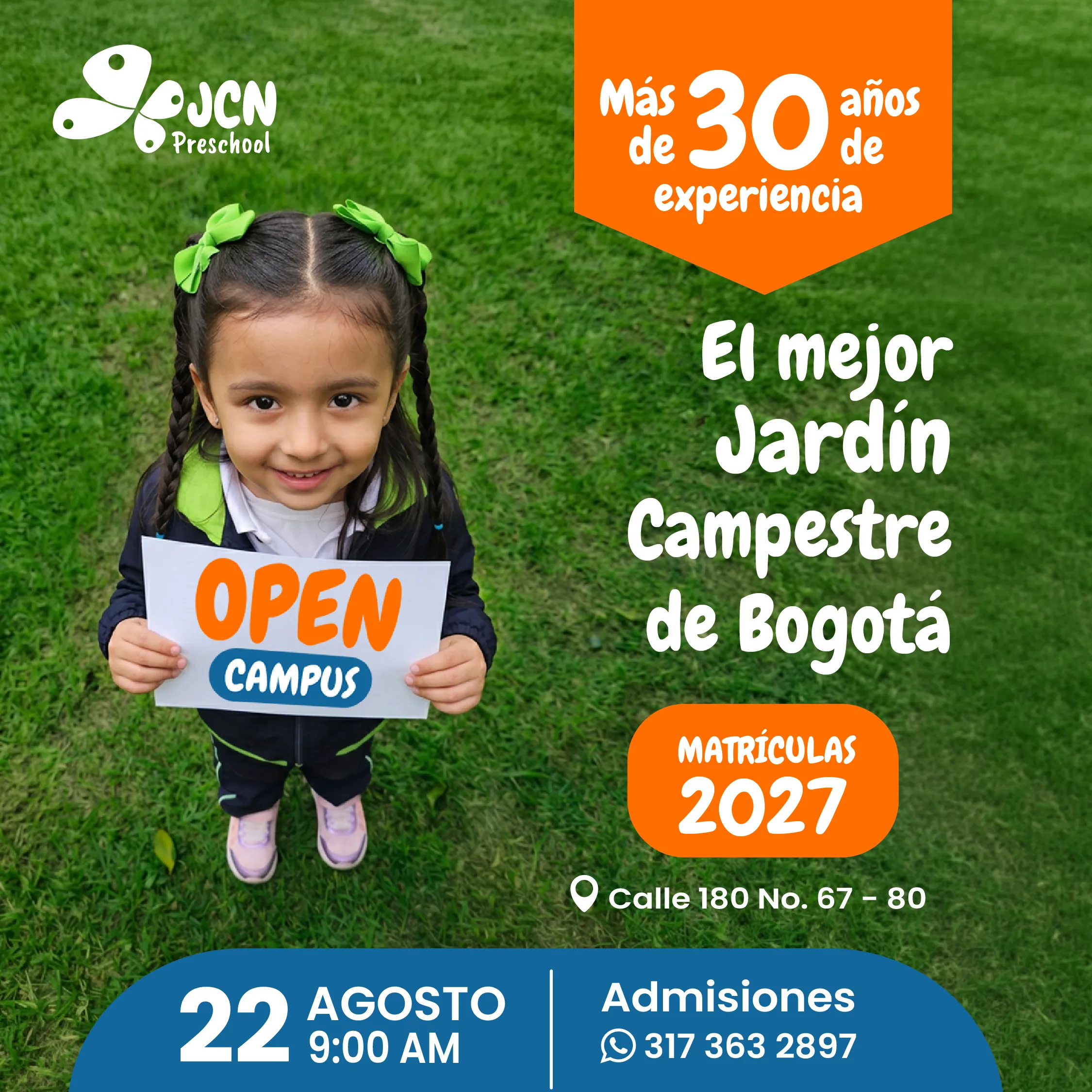 Campestre del Norte Jardín Infantil Bogotá: Open Campus 2026