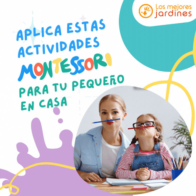 Aplica algunas actividades Montessori para tu pequeño