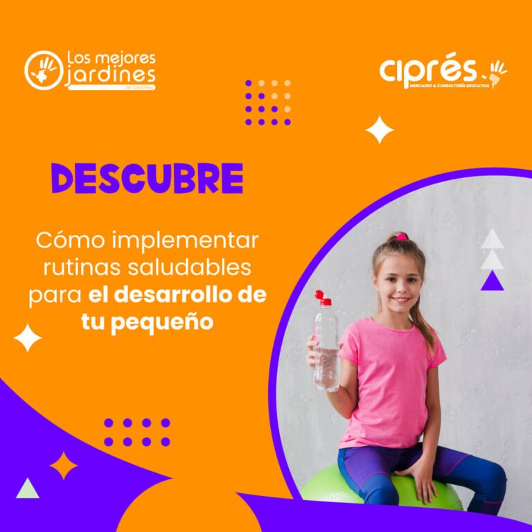 ¿Cómo implementar rutinas saludables para el desarrollo de tu pequeño?