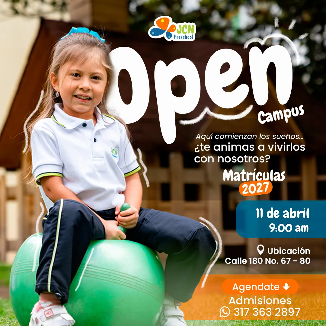 Vive el Open Campus del Jardín Campestre del Norte de Bogotá 