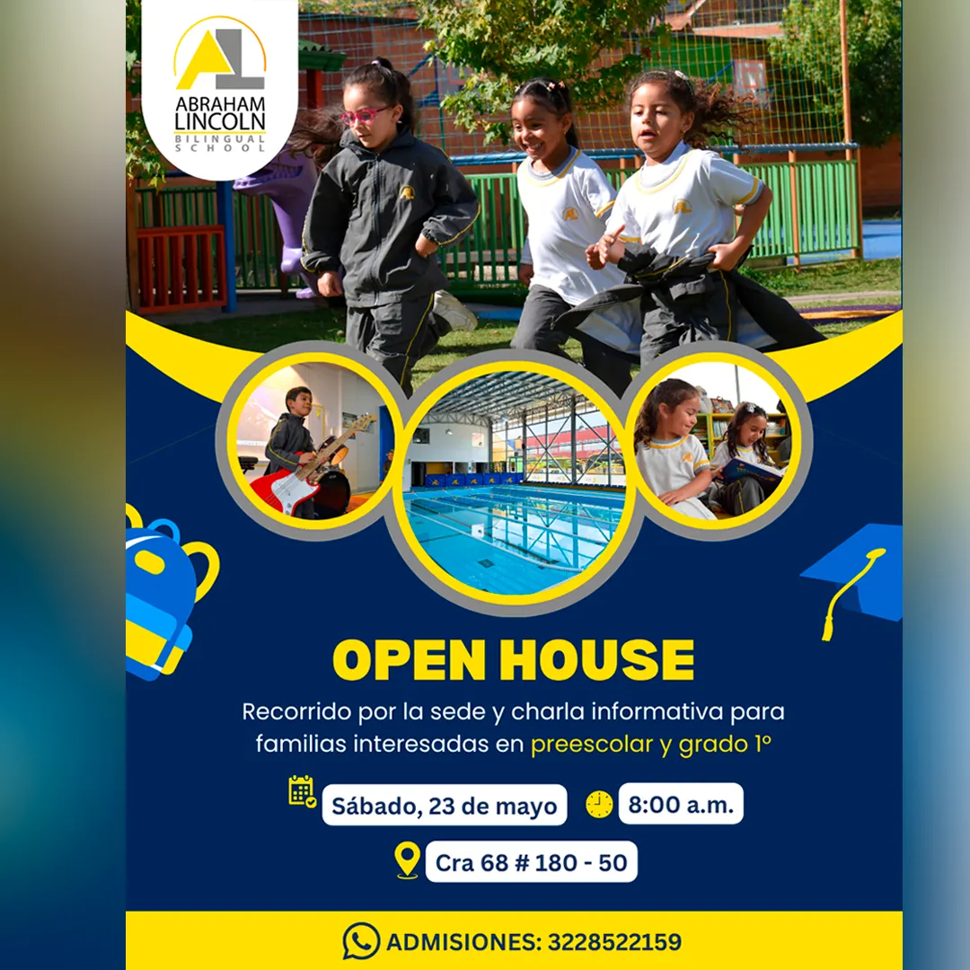 Open House en el Preescolar Colegio Bilingüe Abraham Lincoln de Bogotá