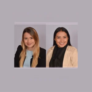 Foto de Daniela Pedroza y Angie Flórez  de admisiones en Preescolar Bilingüe La Enseñanza  (Bogotá)